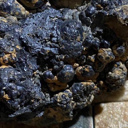 PSILOMELANE RARE SPECIMEN FROM QUITHER MINE, MILTON ABBOT, DEVON 182g MF5290