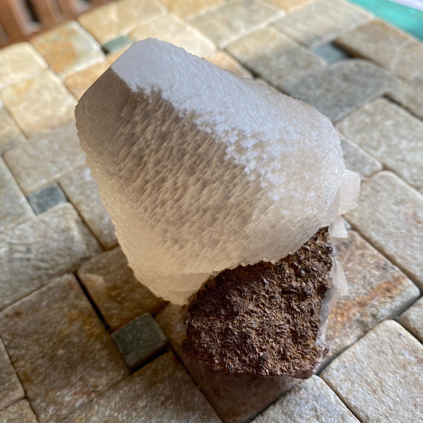 CALCITE - TAFF'S WELL QUARRY, PENTYRCH, WALES,  U.K. 182g MF2084