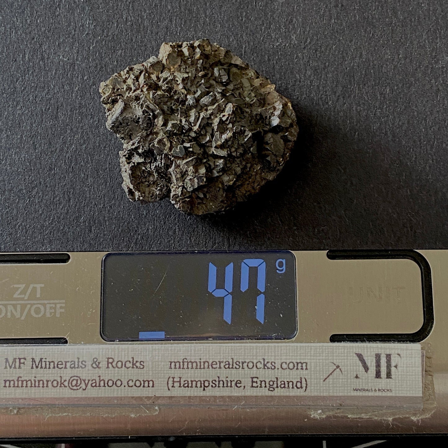 SPHALERITE - SMALLCLEUGH MINE,NENTHEAD, CO DURHAM, ENGLAND 47g MF217