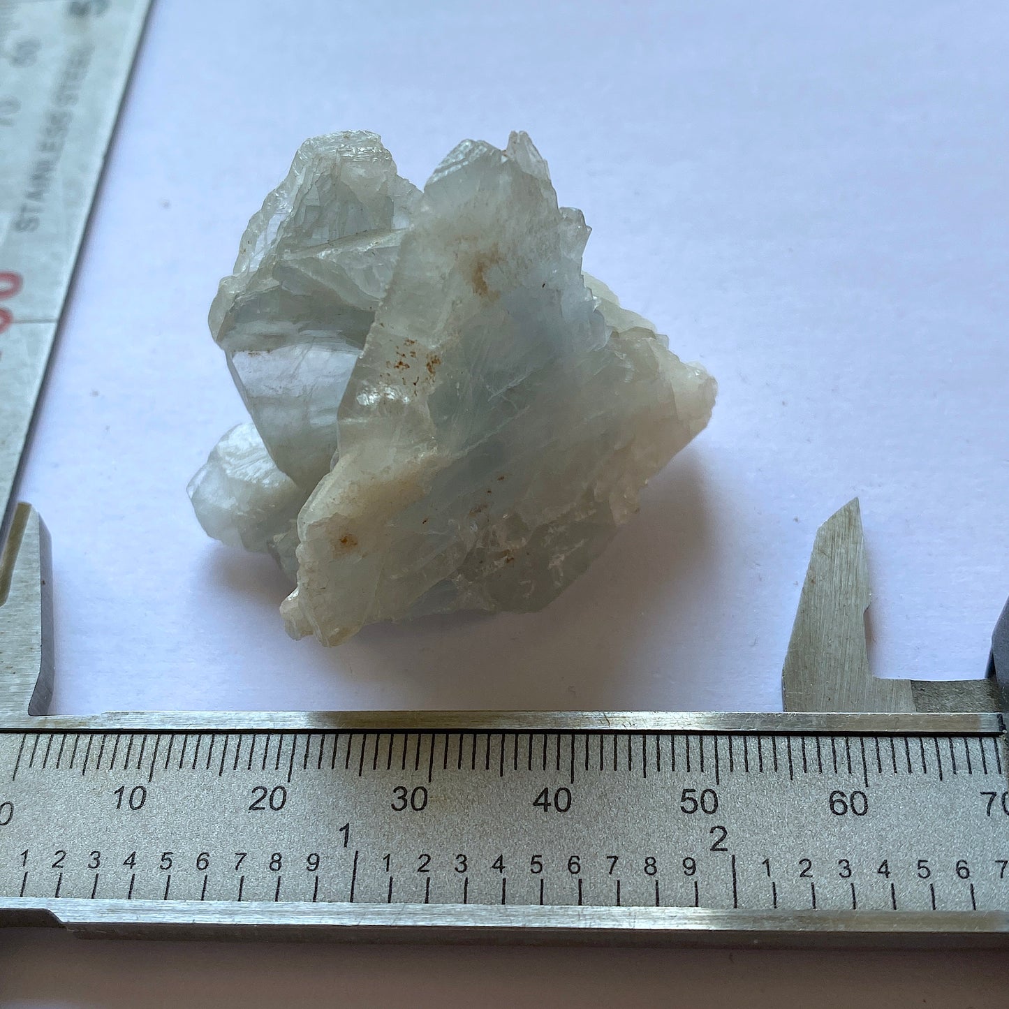 CELESTITE CRYSTAL ASSEMBLAGE - SIERRA DE-LA PAILA, MEXICO. 54g MF2085