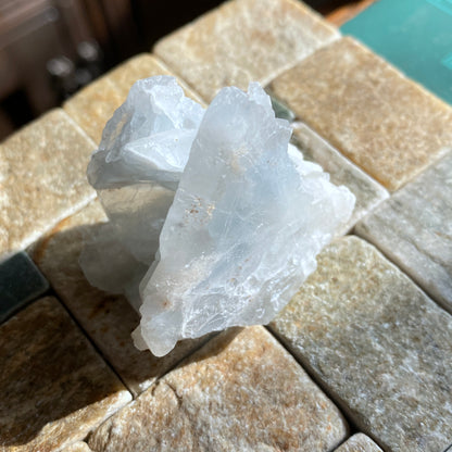 CELESTITE CRYSTAL ASSEMBLAGE - SIERRA DE-LA PAILA, MEXICO. 54g MF2085