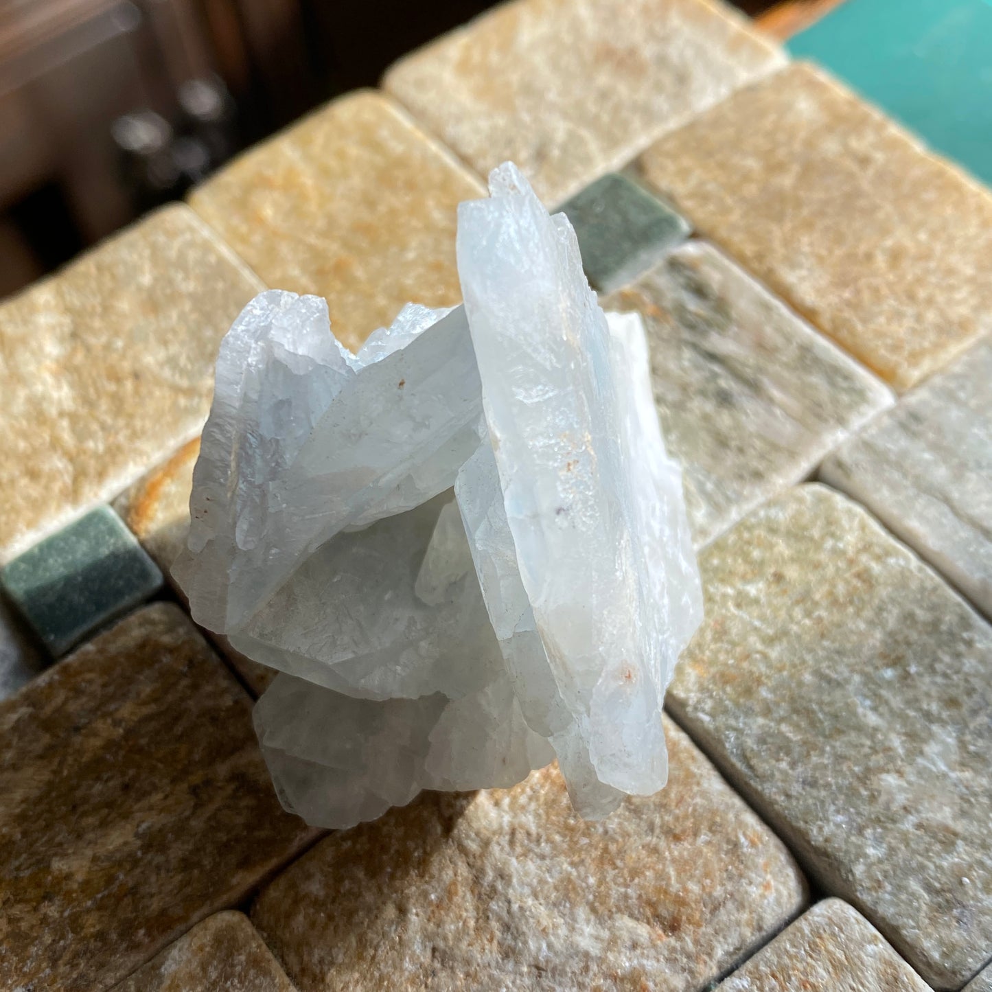 CELESTITE CRYSTAL ASSEMBLAGE - SIERRA DE-LA PAILA, MEXICO. 54g MF2085