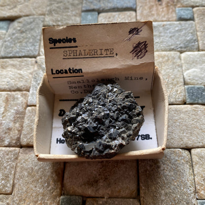 SPHALERITE - SMALLCLEUGH MINE,NENTHEAD, CO DURHAM, ENGLAND 47g MF217
