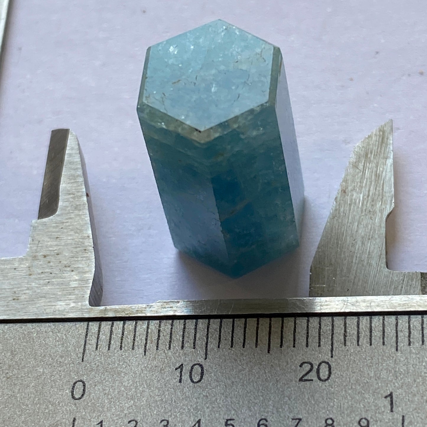 AQUAMARINE BERYL -GEMSTONE  FROM ERONGO MOUNTAINS, NAMIBIA 28.70Ct MF2225