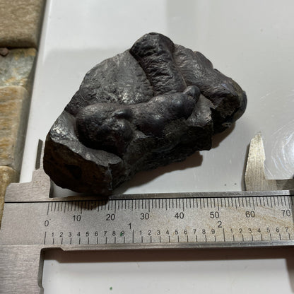 HEMATITE "KIDNEY" ORE : PARKSIDE MINE, FRIZINGTON, CUMBRIA  108g MF5293