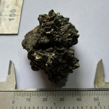 PYRITE CLUSTER FROM THE BUDE FORMATION, CORNWALL, ENGLAND  82g MF237