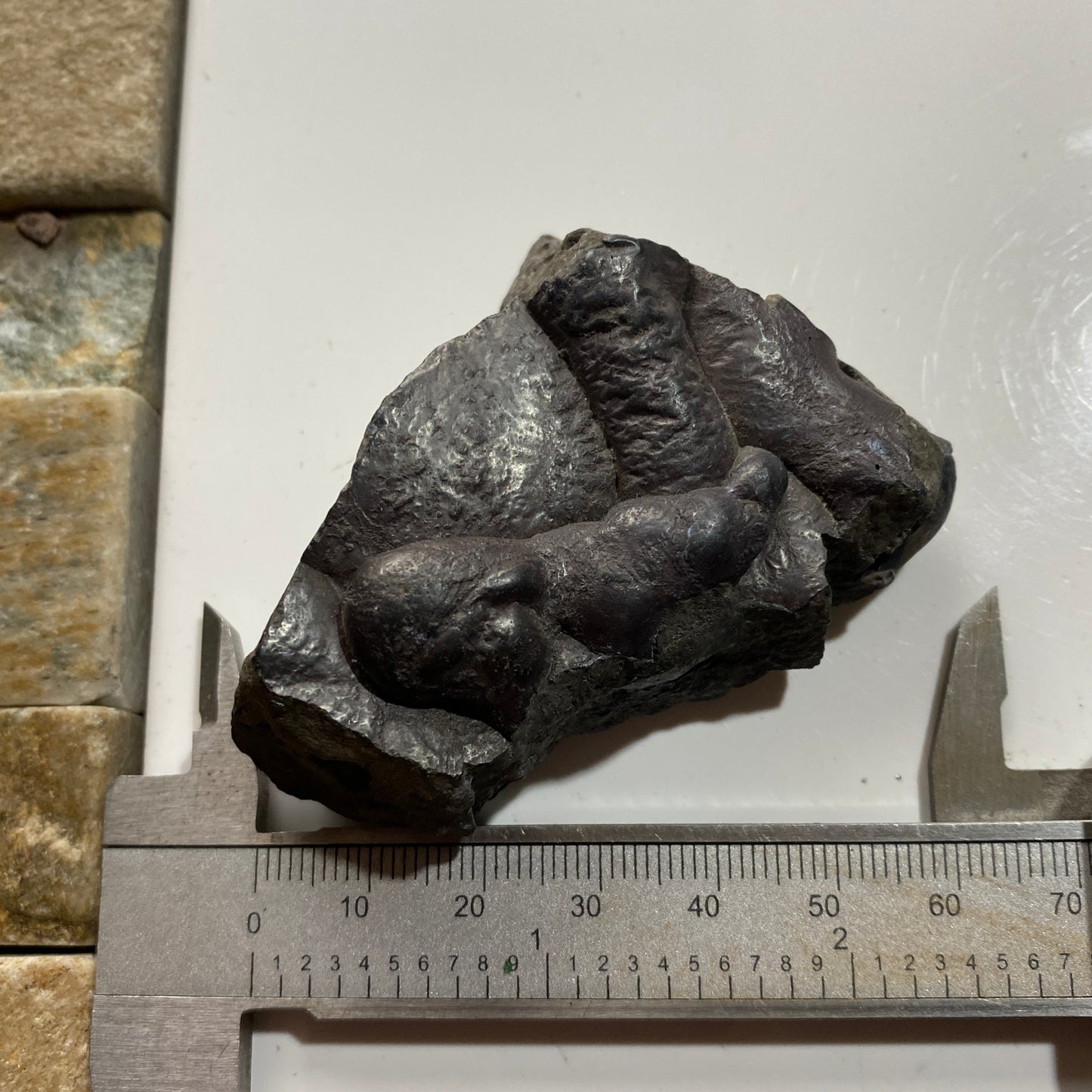 HEMATITE "KIDNEY" ORE : PARKSIDE MINE, FRIZINGTON, CUMBRIA  108g MF5293