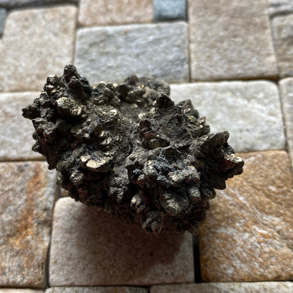 PYRITE CLUSTER FROM THE BUDE FORMATION, CORNWALL, ENGLAND  82g MF237