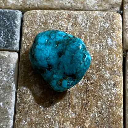 TURQUOISE ROUGH NATURAL GEMSTONES x 5 - BADAKHSHAN, AFGHANISTAN 13g. MFG3108