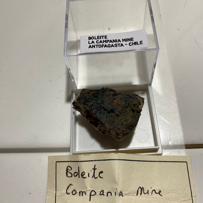 BOLEITE MICROS : LA CAMPANIA MINE, ANTOFAGASTA, CHILE. MF4656