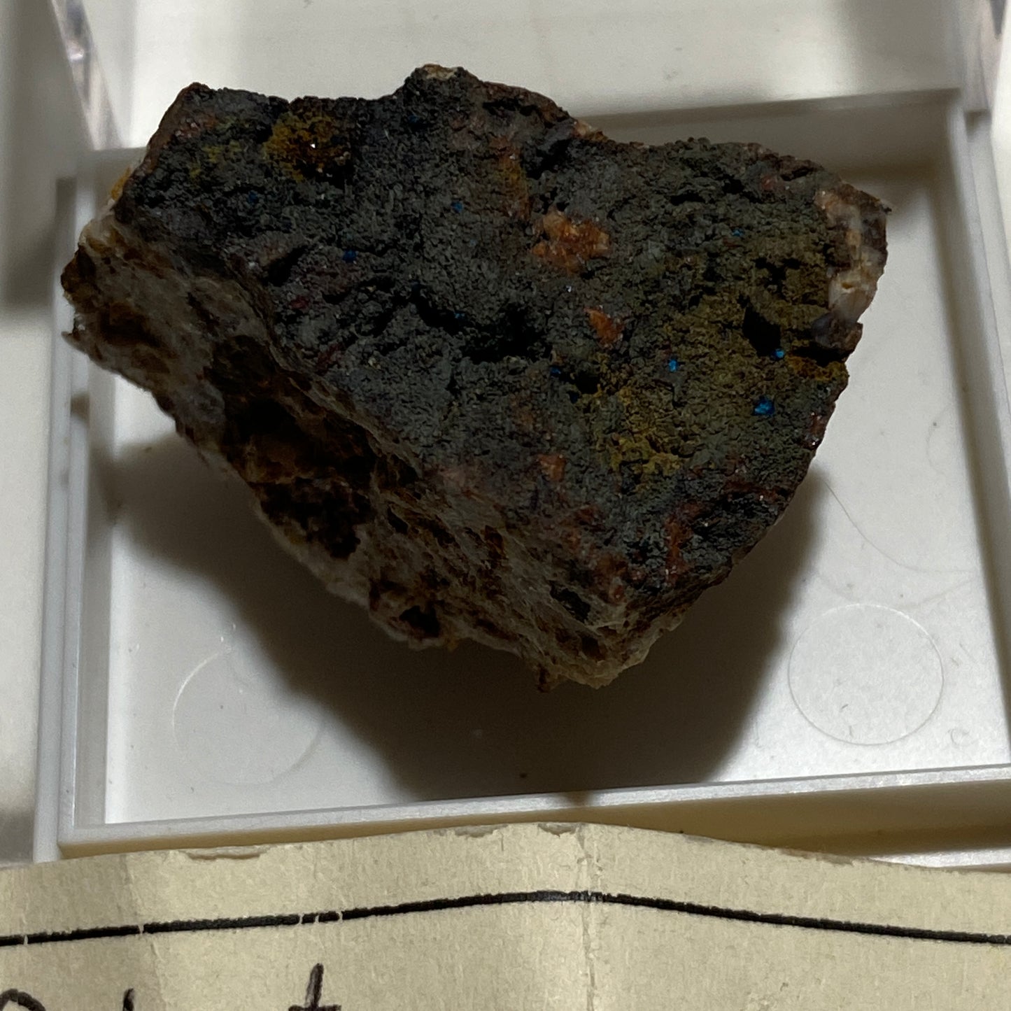 BOLEITE MICROS : LA CAMPANIA MINE, ANTOFAGASTA, CHILE. MF4656