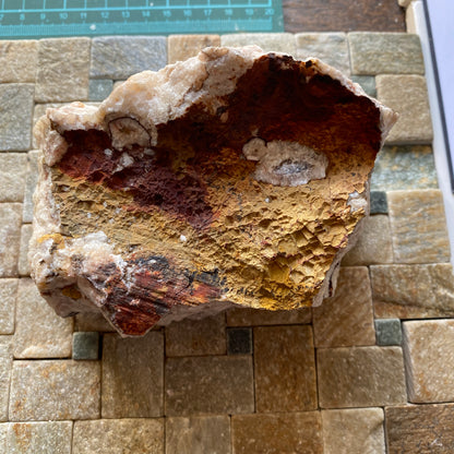 BANDED ARAGONITE - PUESTO VIEJ0, JUJUY PROVINCE, ARGENTINA heavy 970g MF4460