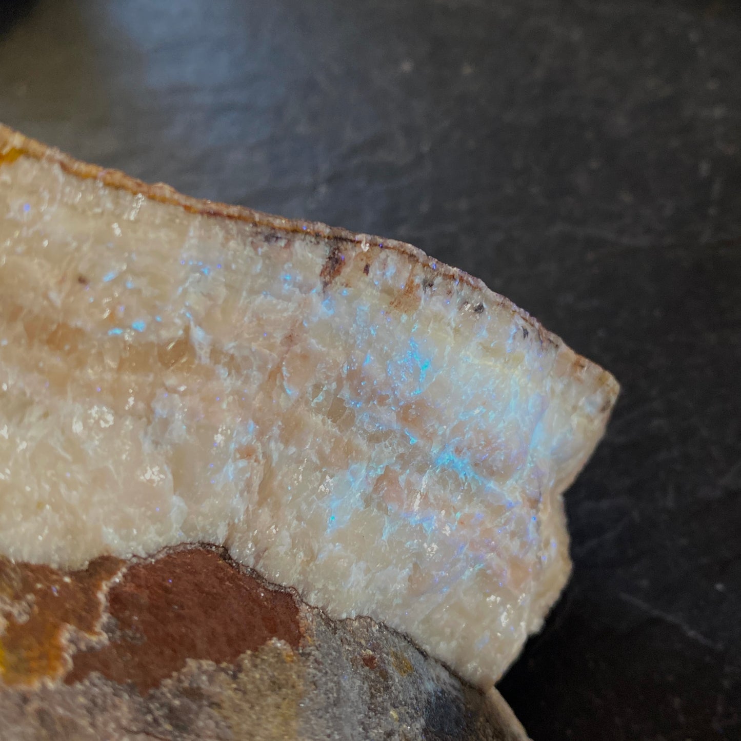 BANDED ARAGONITE - PUESTO VIEJ0, JUJUY PROVINCE, ARGENTINA heavy 970g MF4460