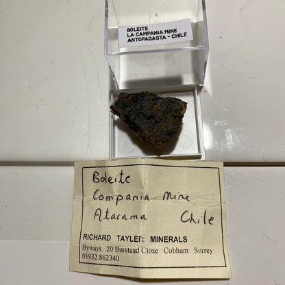 BOLEITE MICROS : LA CAMPANIA MINE, ANTOFAGASTA, CHILE. MF4656