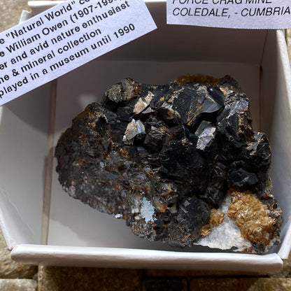 SPHALERITE : FORCE CRAG MINE, COLEDALE, ALLERDALE, CUMBRIA. 61g MF5296