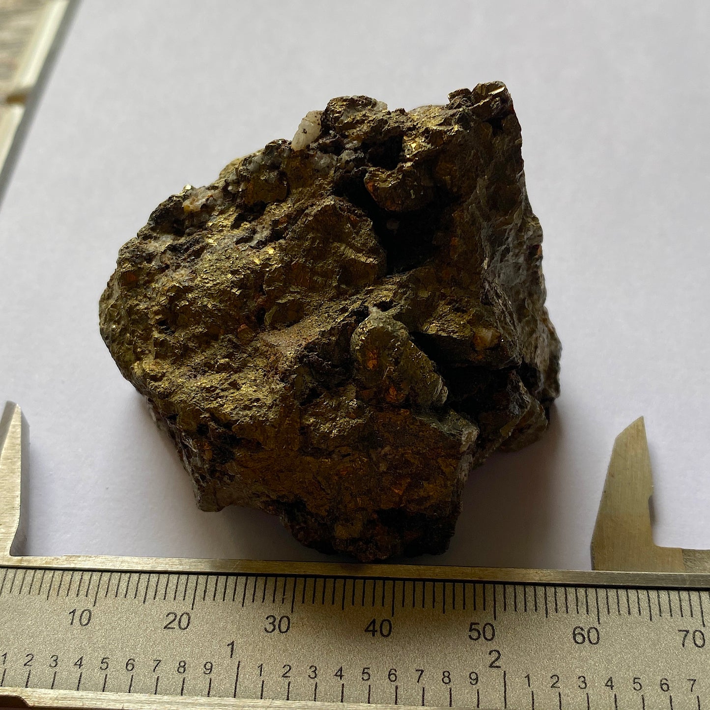 PYRITE - NANGILLIS, TRURO, CORNWALL, ENGLAND. 166g MF154