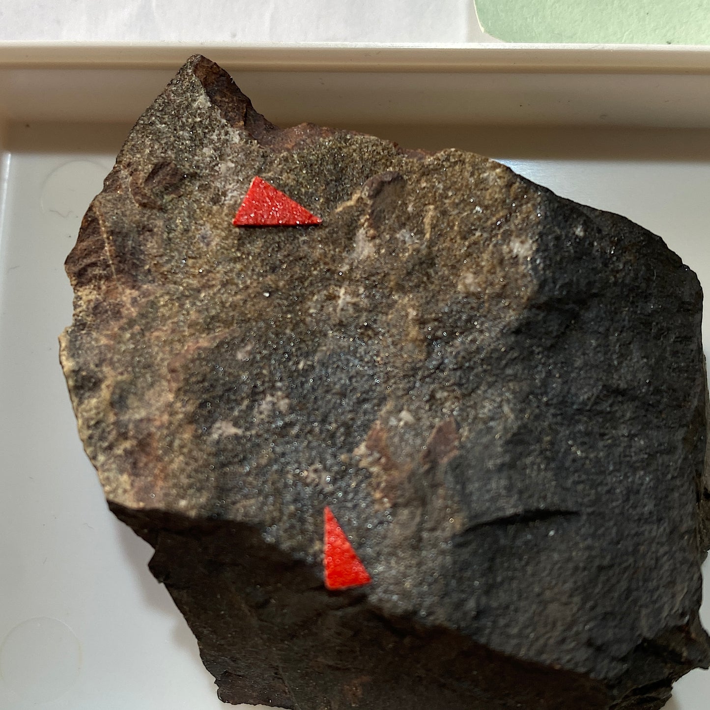 TEPHROITE : GAMBATESI MINE, REPPIA, GENOA, ITALY. MF4661