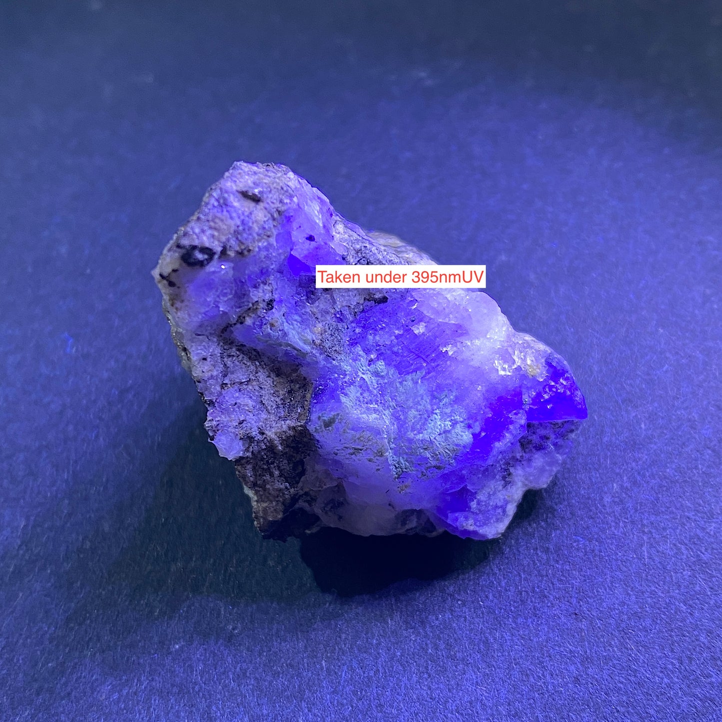 SPHALERITE ON FLUORITE - STANHOPEBURN MINE, WEARDALE, CO DURHAM 33g MF318