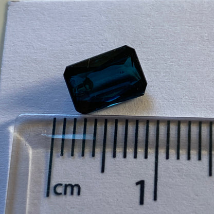 INDICOLITE TOURMALINE GEMSTONE - STAK-NALA, PAKISTAN. 1.04Ct MFG2213