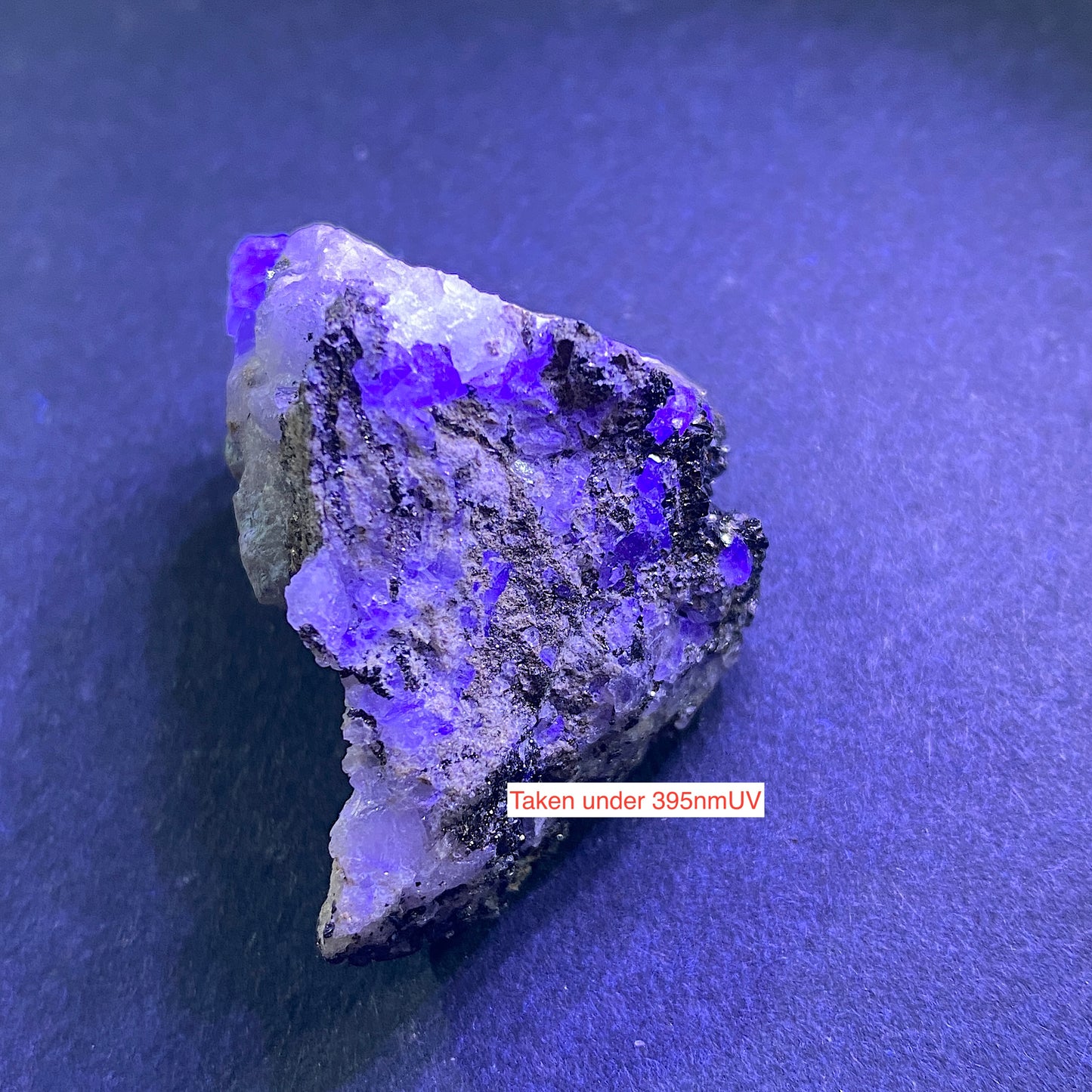 SPHALERITE ON FLUORITE - STANHOPEBURN MINE, WEARDALE, CO DURHAM 33g MF318