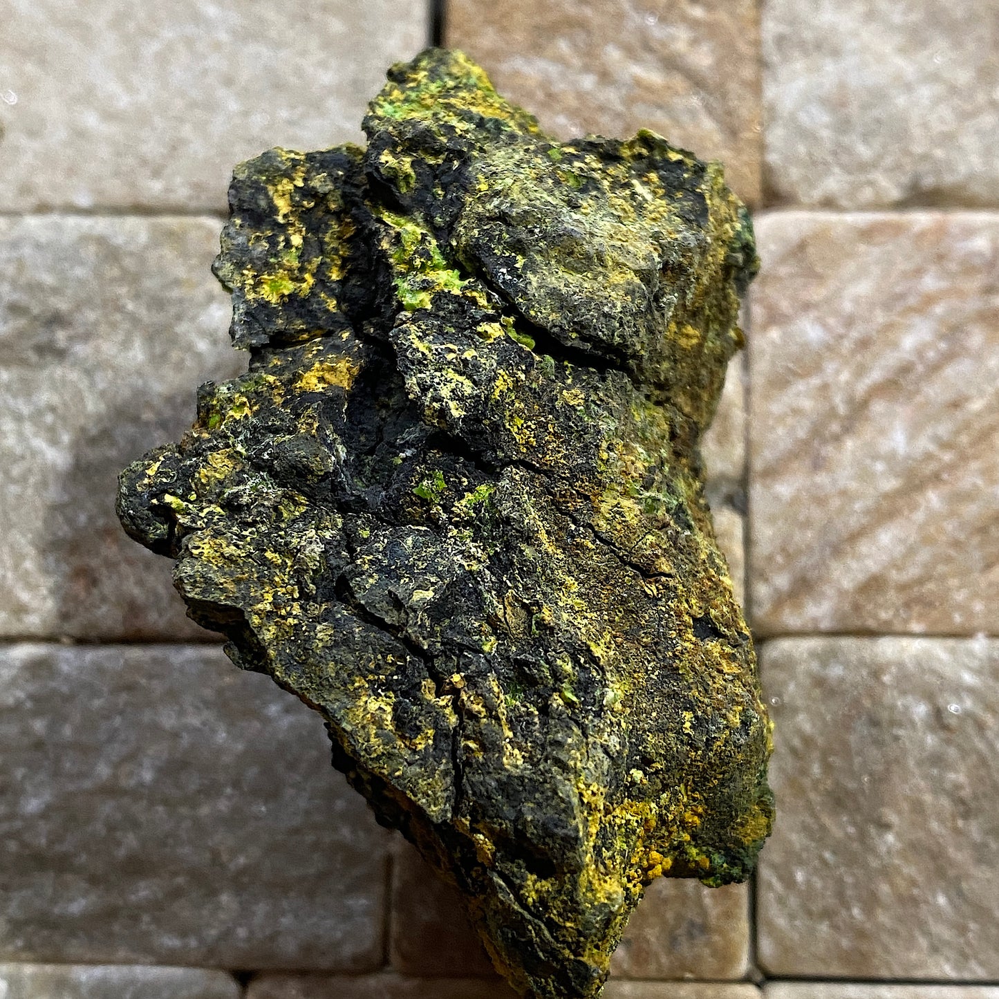 CUPROSKLODOWSKITE [ETC] : WEST WHEAL OWLES, BOTALLACK, ST JUST, CORNWALL. 61g MF5301
