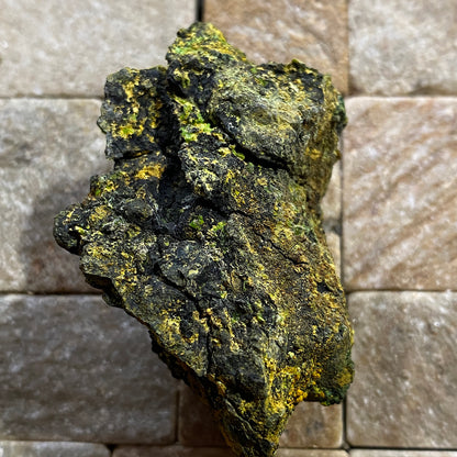 CUPROSKLODOWSKITE [ETC] : WEST WHEAL OWLES, BOTALLACK, ST JUST, CORNWALL. 61g MF5301