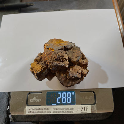 GOETHITE ETC : DOLYHIR QUARRY, OLD RADNOR, POWS, WALES. 288g MF4643