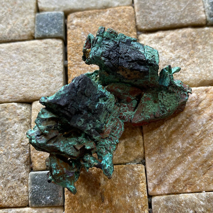 NATIVE COPPER [ETC] : YSTRAD EINION MINE, CEREDIGION, WALES. 22g MF5302