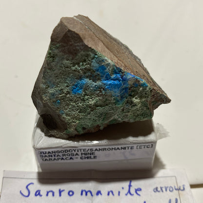 JUANGODOYITE/SANROMANITE [ETC] : SANTA ROSA MINE, TARAPACA, CHILE 36g MF4646