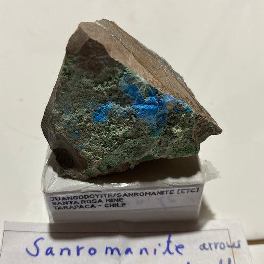 JUANGODOYITE/SANROMANITE [ETC] : SANTA ROSA MINE, TARAPACA, CHILE 36g MF4646