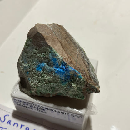 JUANGODOYITE/SANROMANITE [ETC] : SANTA ROSA MINE, TARAPACA, CHILE 36g MF4646