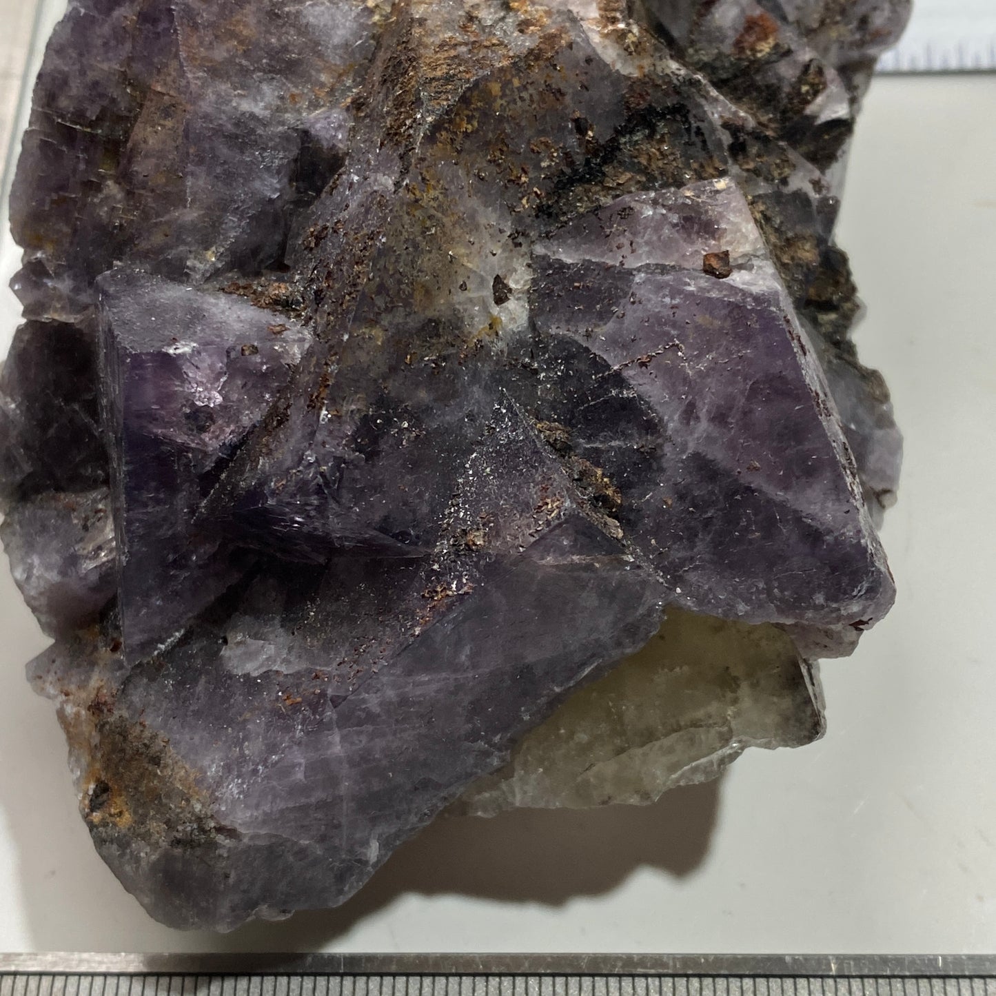 FLUORITE - WEARDALE, COUNTY DURHAM, ENGLAND: LARGE 524g. MF4244