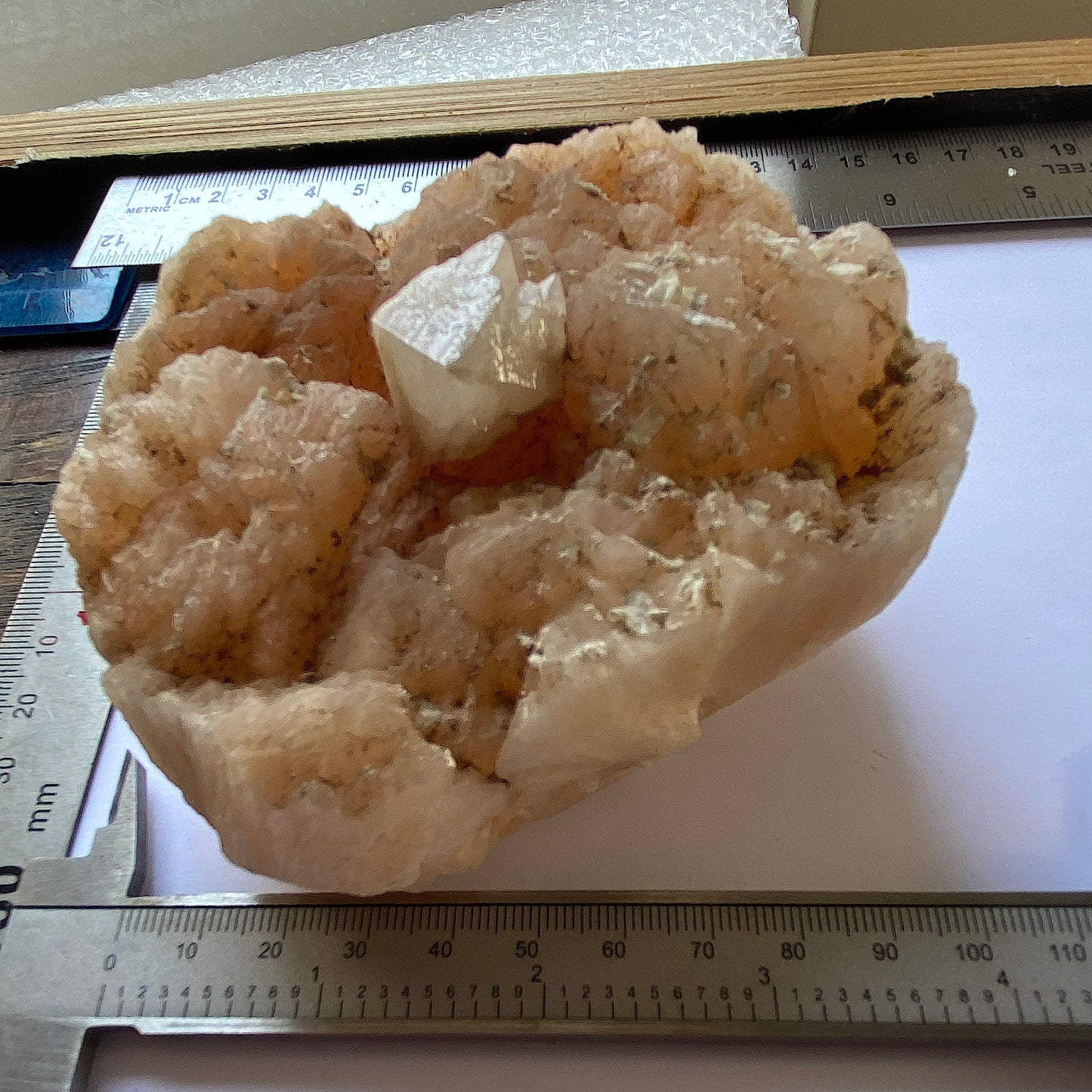 POWELLITE ( RARE) ON STILBITE - PANDULENA, NASHIK, INDIA. 537g MF3945