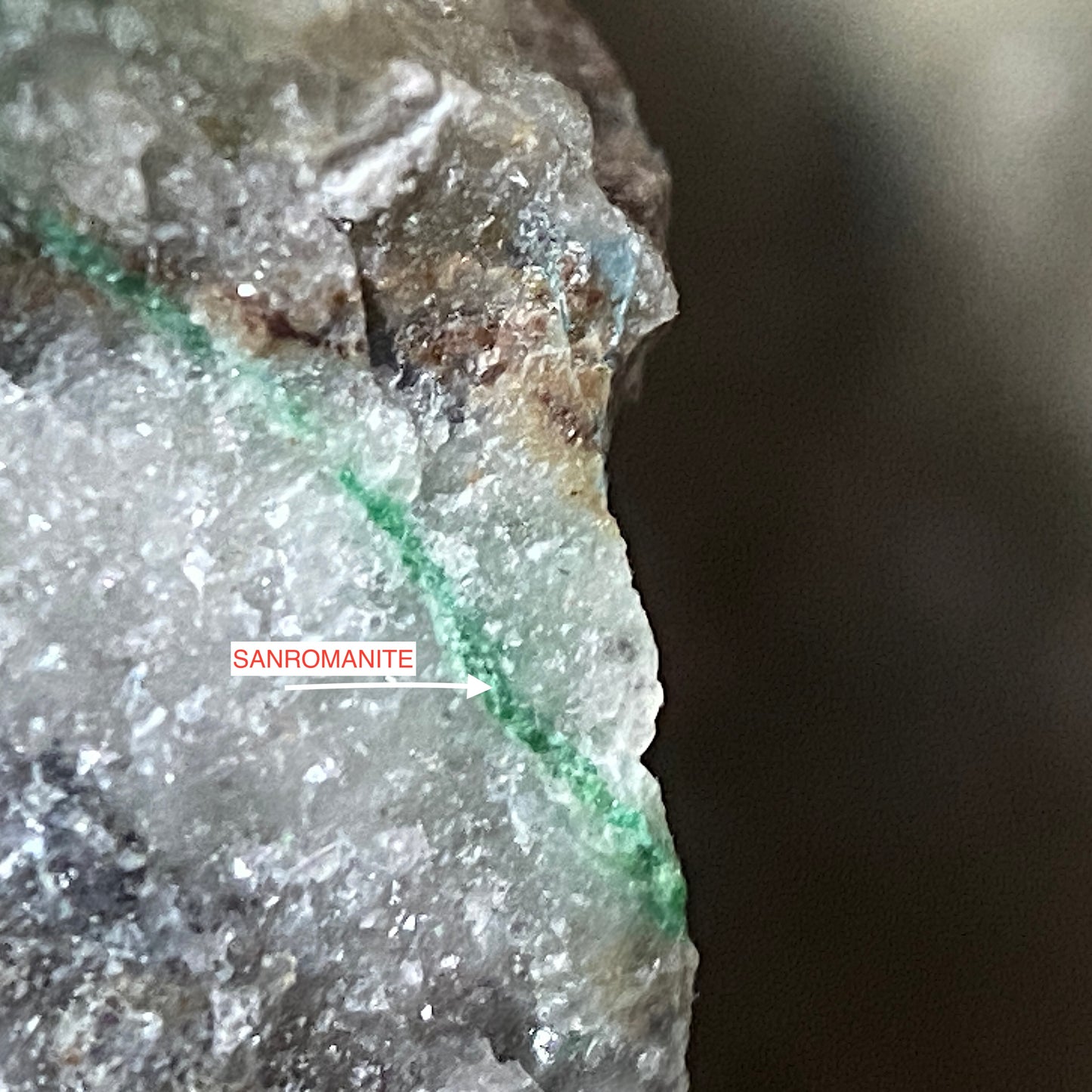 JUANGODOYITE/SANROMANITE [ETC] : SANTA ROSA MINE, TARAPACA, CHILE 36g MF4646