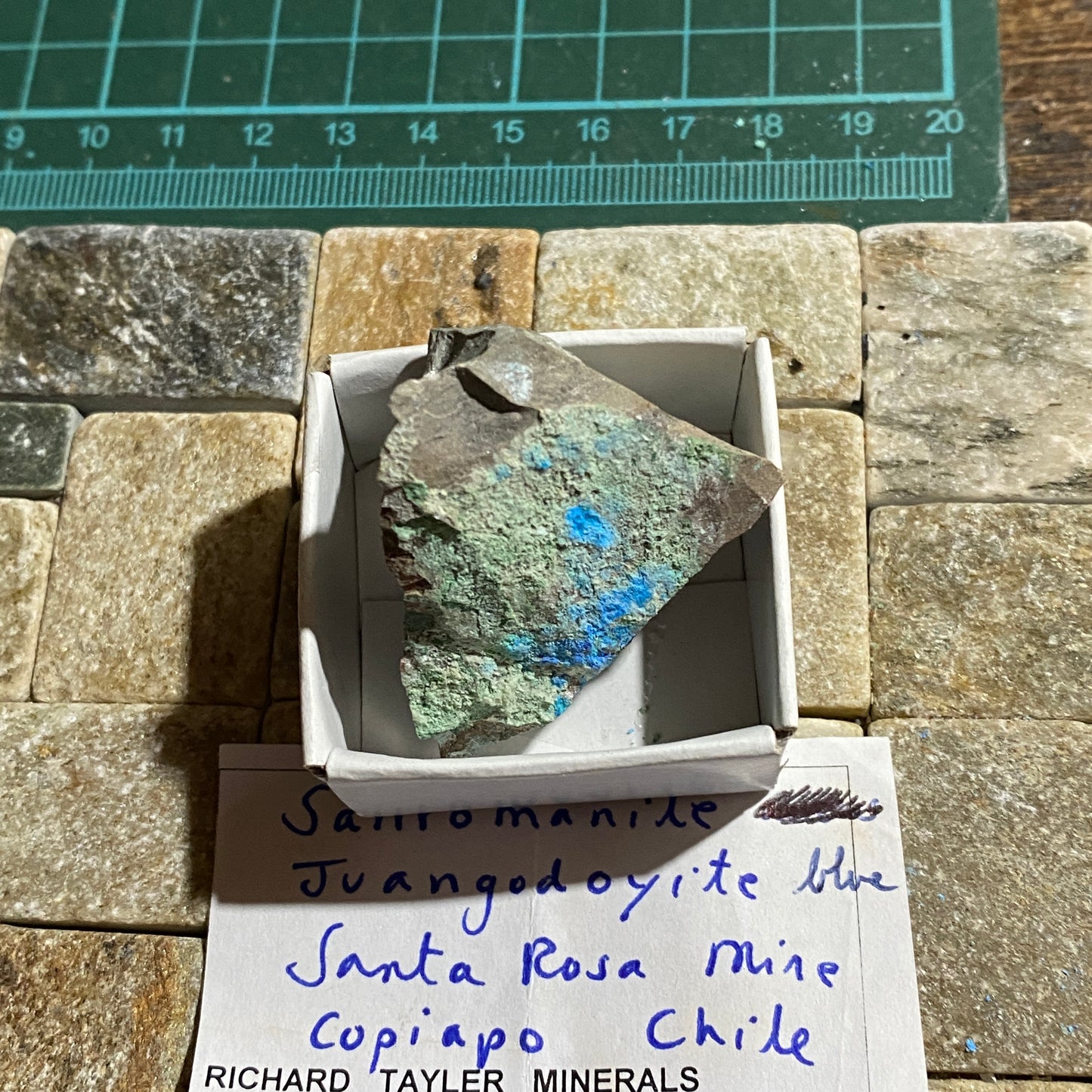 JUANGODOYITE/SANROMANITE [ETC] : SANTA ROSA MINE, TARAPACA, CHILE 36g MF4646