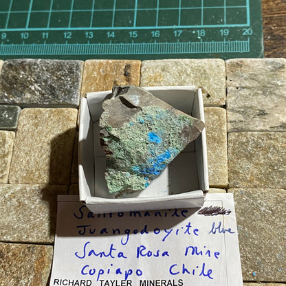 JUANGODOYITE/SANROMANITE [ETC] : SANTA ROSA MINE, TARAPACA, CHILE 36g MF4646