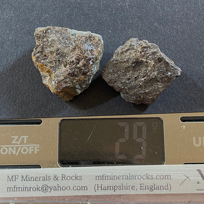 SPHALERITE ON MATRIX - HOLMBUSH MINE, STOKECLIMSLAND, CORNWALL, ENGLAND 29g MF291