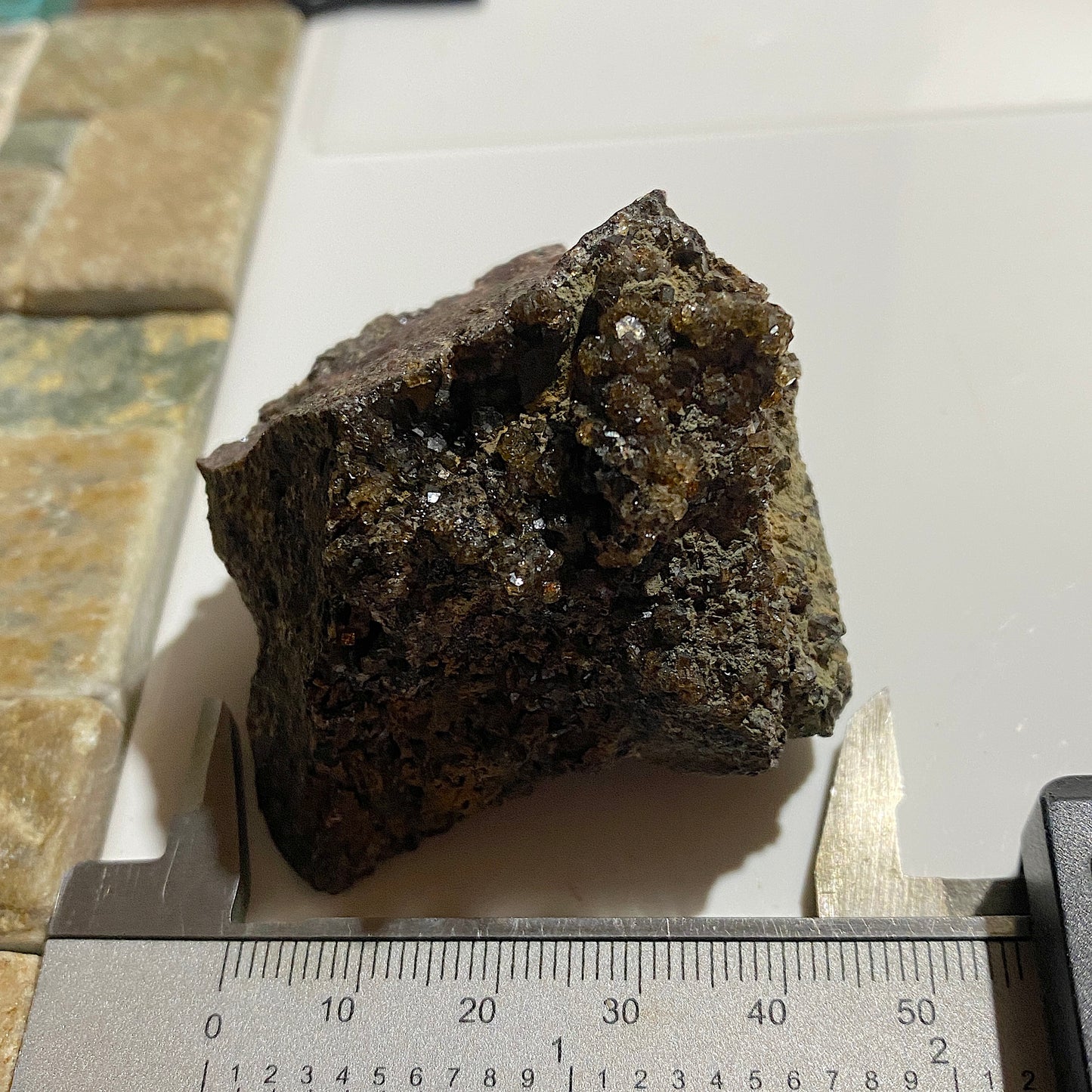 FLUORAPATITE : LEVANT MINE, TREWELLAED, CORNWALL, ENGLAND 109g MF4615