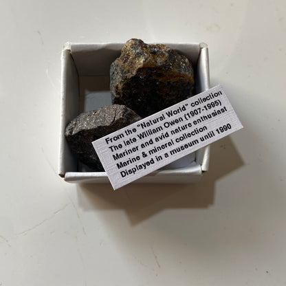 SPHALERITE ON MATRIX - HOLMBUSH MINE, STOKECLIMSLAND, CORNWALL, ENGLAND 29g MF291