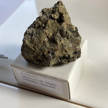 PYRITE - NANGILLIS, TRURO, CORNWALL, ENGLAND. 166g MF154