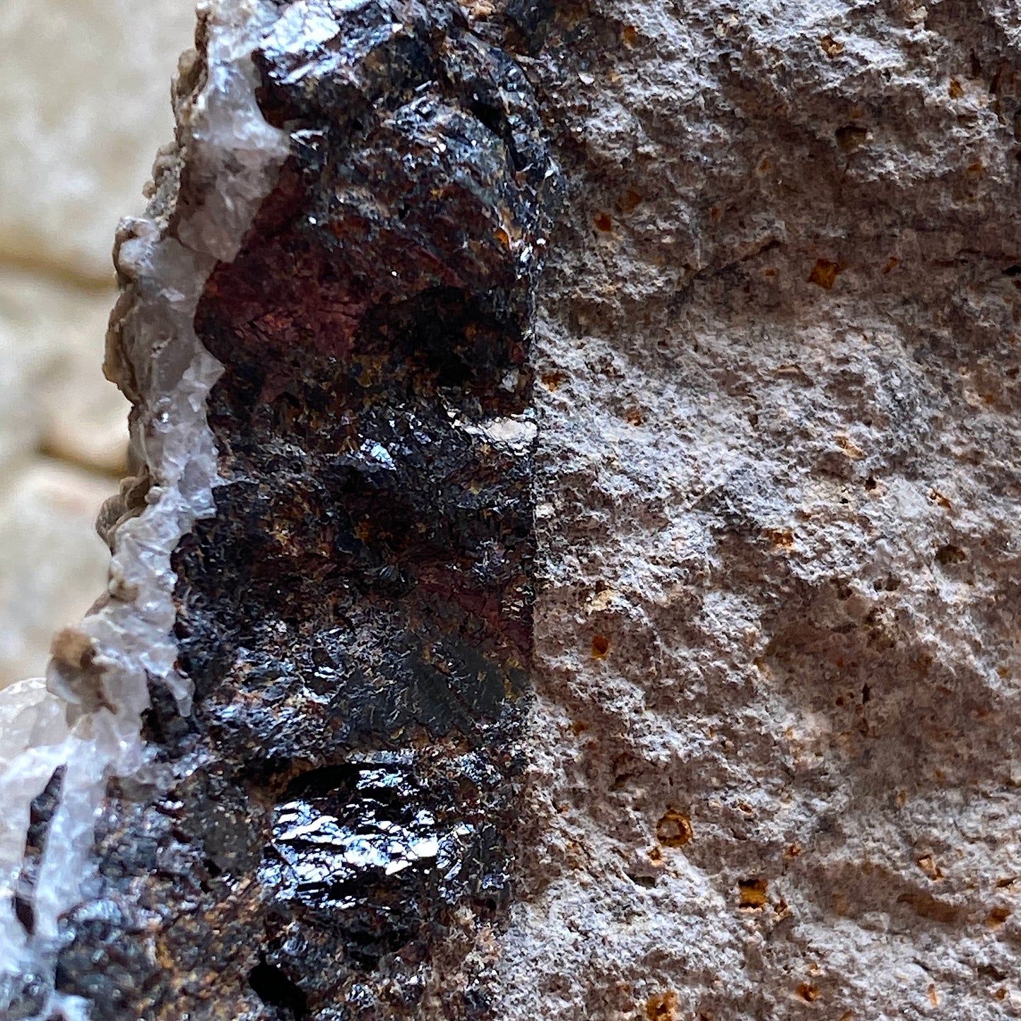 SPHALERITE ETC - SMALLCLEUGH MINE, NENTHEAD, CUMBRIA LARGE 572g. MF84