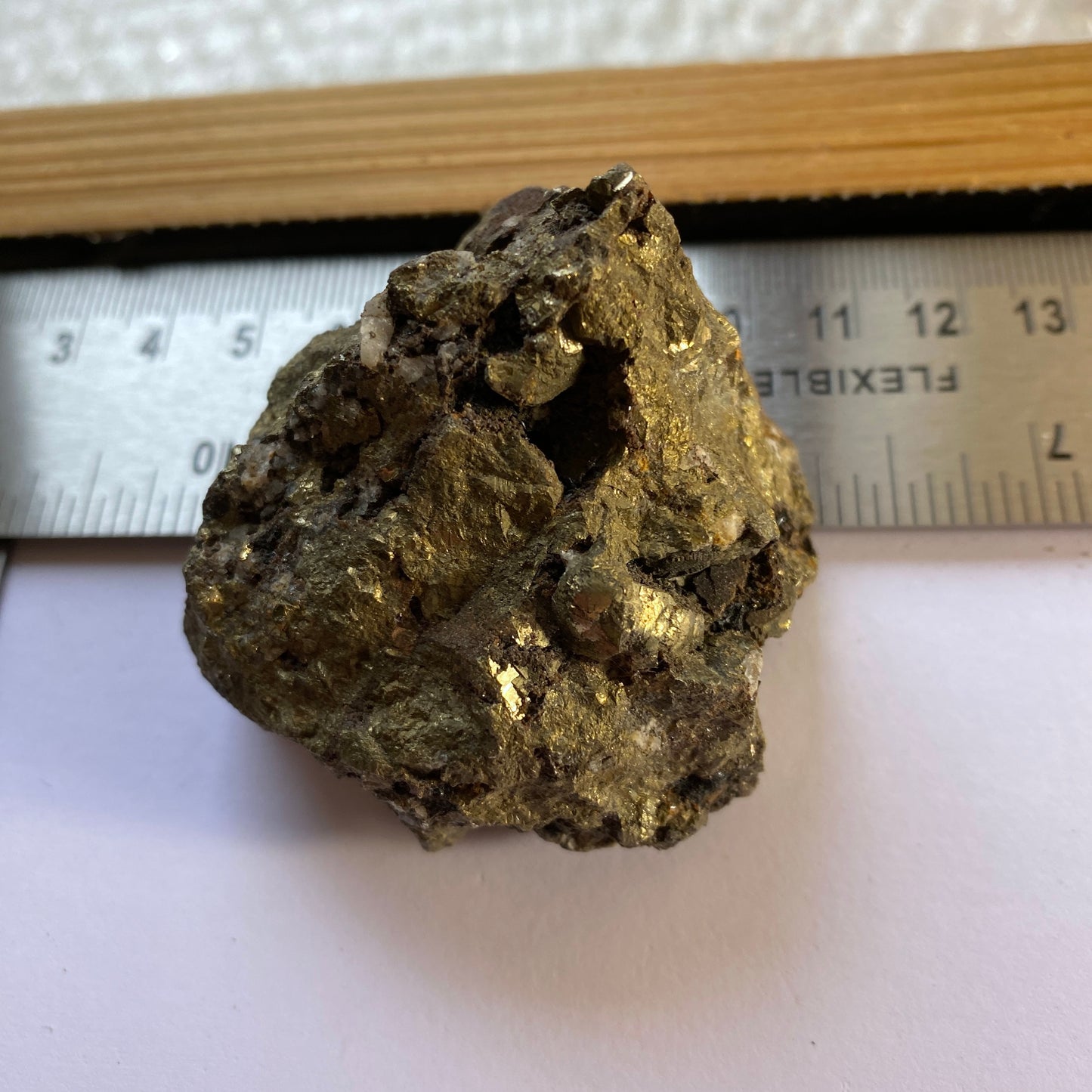 PYRITE - NANGILLIS, TRURO, CORNWALL, ENGLAND. 166g MF154