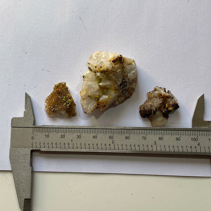 PYROMORPHITE WITH MIMETITE ETC - ROUGHTON GILL, CALDBECK, CUMBRIA 39g MF303