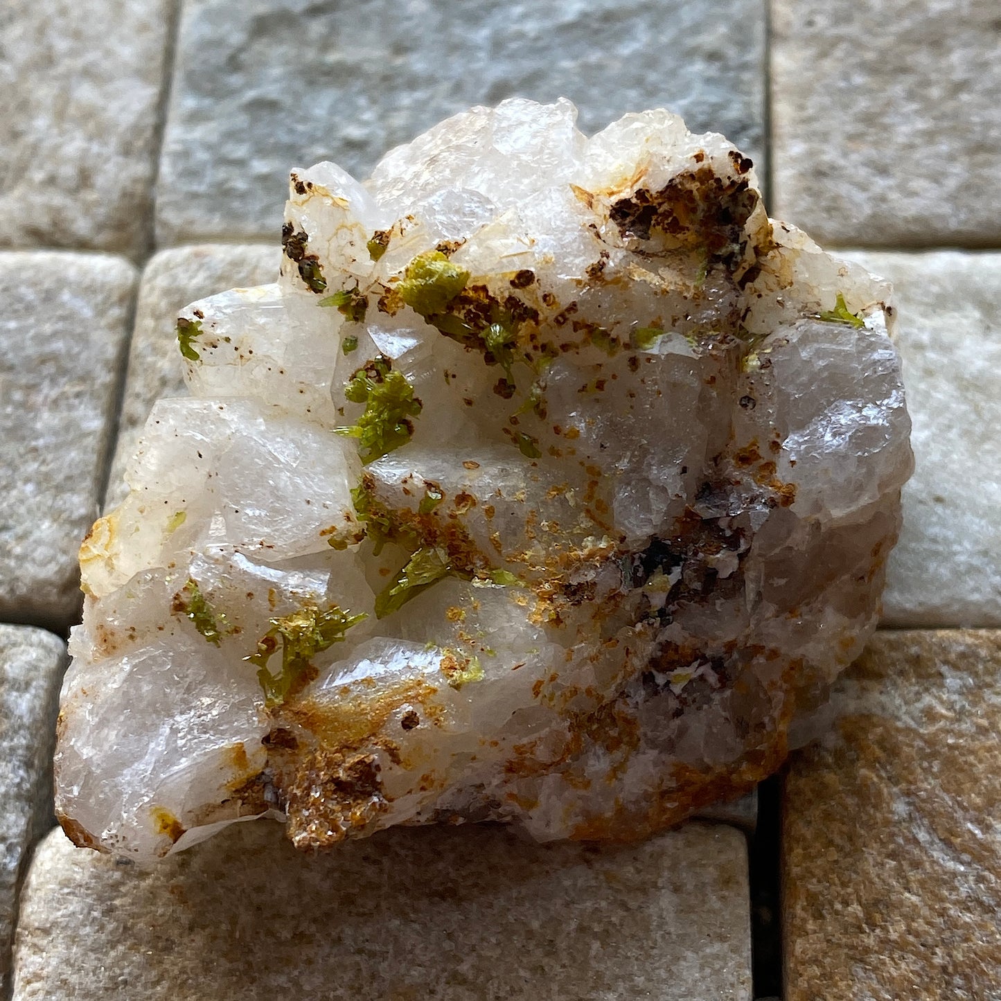 PYROMORPHITE WITH MIMETITE ETC - ROUGHTON GILL, CALDBECK, CUMBRIA 39g MF303