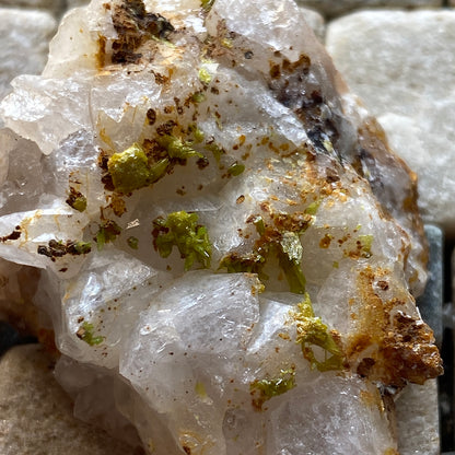 PYROMORPHITE WITH MIMETITE ETC - ROUGHTON GILL, CALDBECK, CUMBRIA 39g MF303