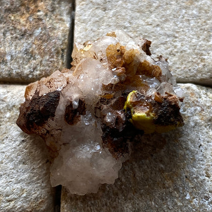 PYROMORPHITE WITH MIMETITE ETC - ROUGHTON GILL, CALDBECK, CUMBRIA 39g MF303