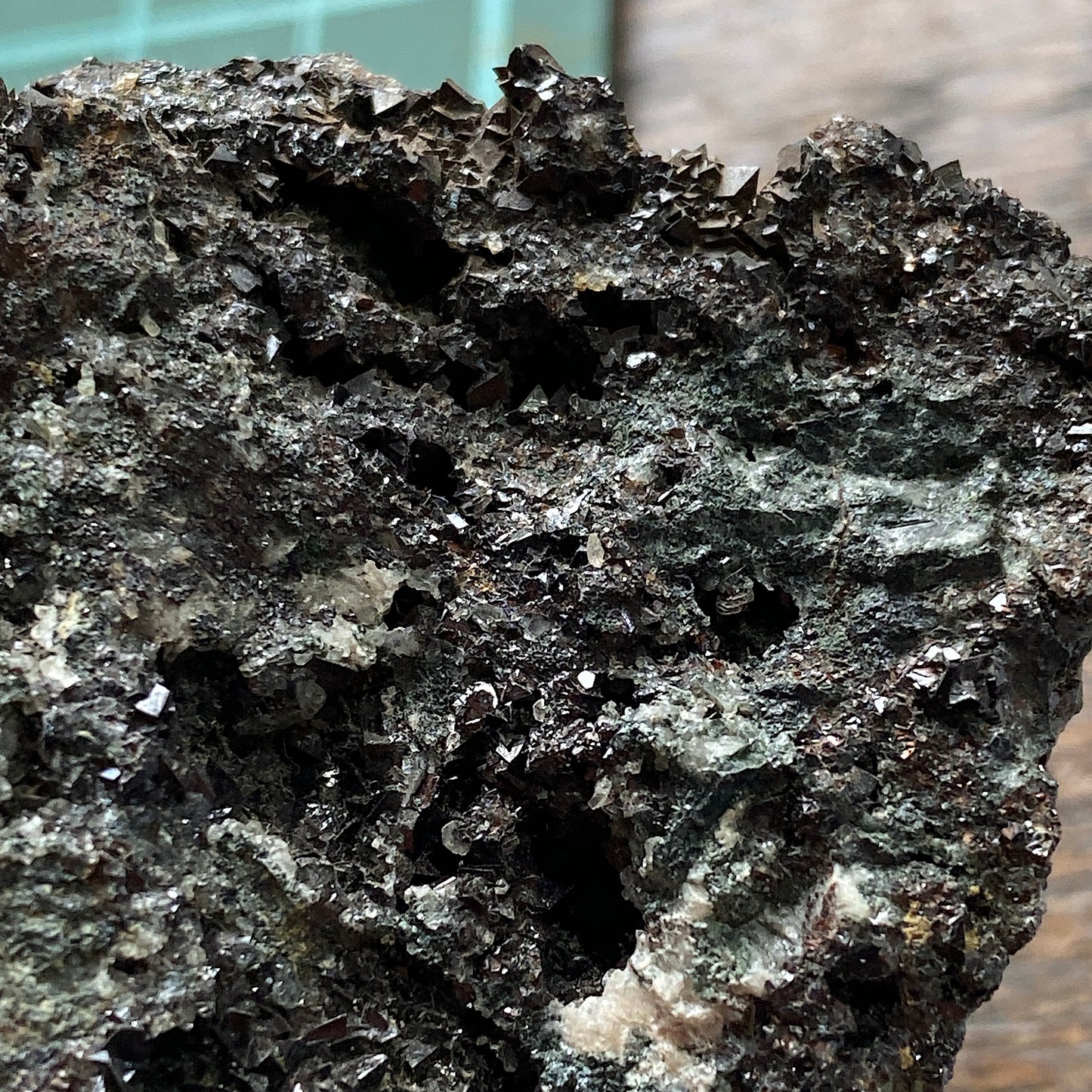 SIDERITE ON MATRIX - FOWEY CONSOLS, TYWARDREATH, CORNWALL, ENGLAND 136g MF265