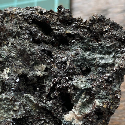 SIDERITE ON MATRIX - FOWEY CONSOLS, TYWARDREATH, CORNWALL, ENGLAND 136g MF265