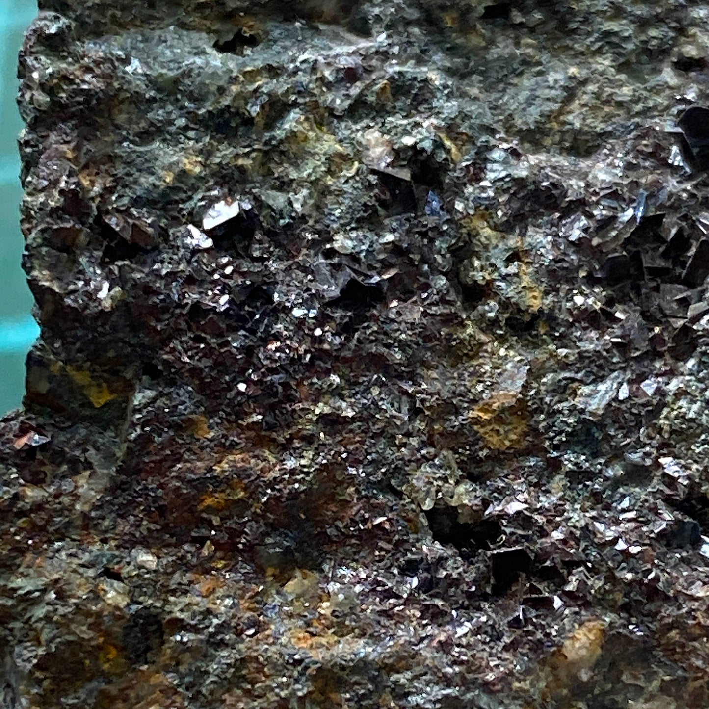 SIDERITE ON MATRIX - FOWEY CONSOLS, TYWARDREATH, CORNWALL, ENGLAND 136g MF265