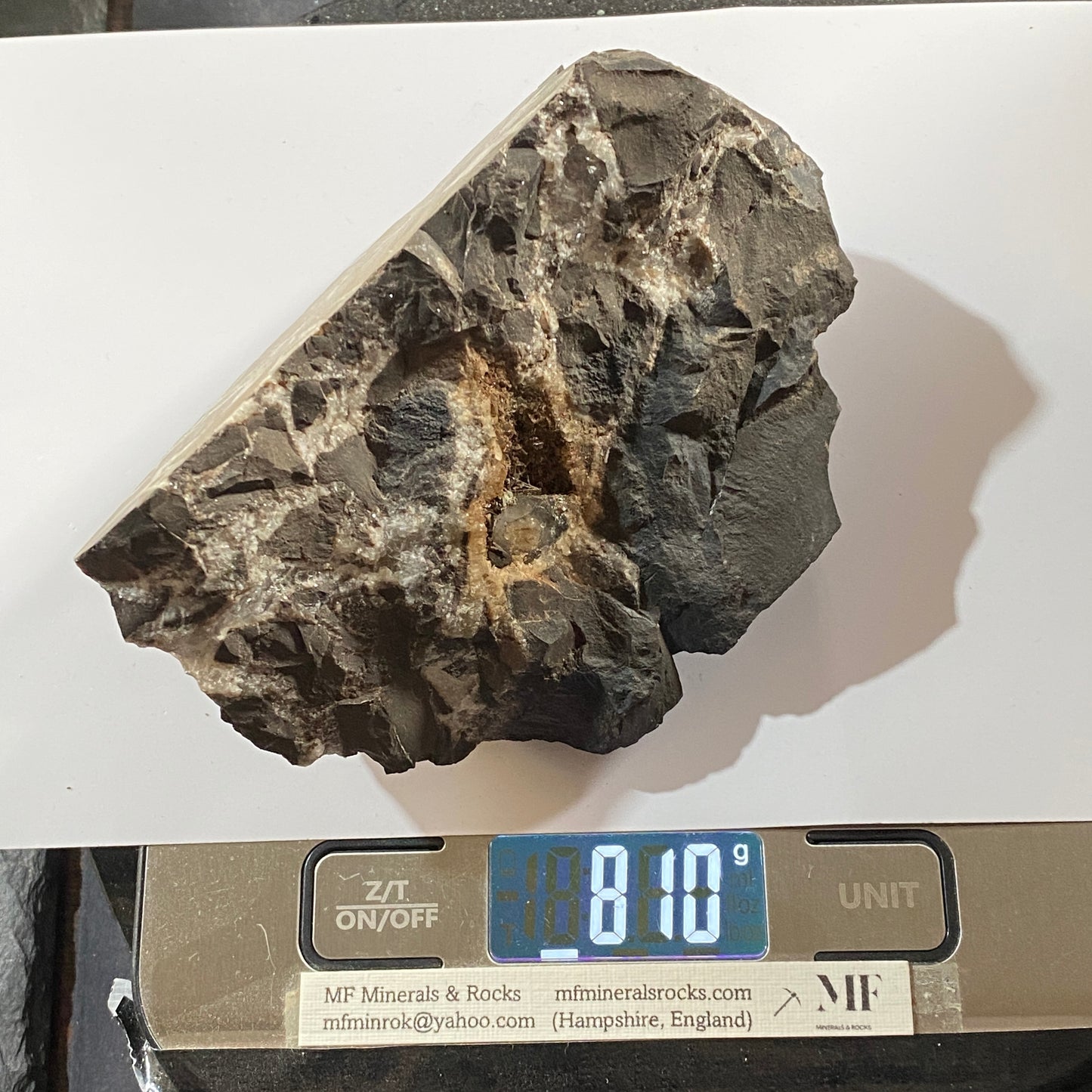 MILLERITE [SPRAY TRACES] : COED-ELY COLLIERY, LLANFNSANT, WALES, U.K.  810g MF4623